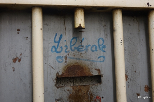 Marseille, prison, Baumettes, grafiti